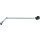 Gelenkknarre mit T-Griff, abwinkelbar | Abtrieb Außenvierkant 6,3 mm (1/4")
