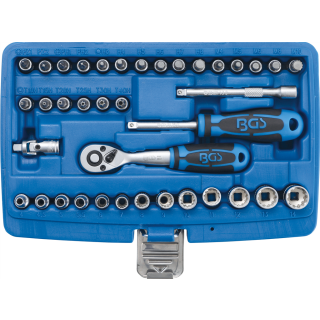 Steckschlüssel-Satz Gear Lock | Antrieb 6,3 mm (1/4") | 39-tlg.