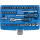 Steckschlüssel-Satz Gear Lock | Antrieb 6,3 mm (1/4") | 39-tlg.