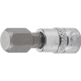 Bit-Einsatz | Antrieb Innenvierkant 6,3 mm (1/4") | Innensechskant 10 mm