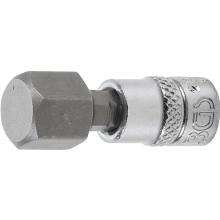 Bit-Einsatz | Antrieb Innenvierkant 6,3 mm (1/4") | Innensechskant 12 mm