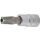 Bit-Einsatz | Antrieb Innenvierkant 6,3 mm (1/4") | T-Profil (für Torx) mit Bohrung T45