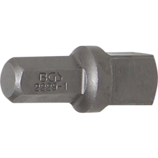 Bit-Knarren-Adapter | Außensechskant 8 mm (5/16") - Außenvierkant 10 mm (3/8") | 30 mm