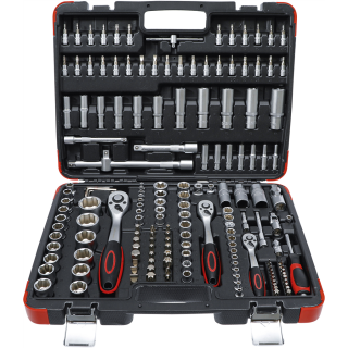 Steckschlüssel-Satz | Antrieb 6,3 mm (1/4") / 10 mm (3/8") / 12,5 mm (1/2") | 172-tlg.