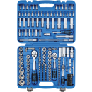 Steckschlüssel-Satz Zwölfkant | Antrieb 6,3 mm (1/4") / 10 mm (3/8") / 12,5 (1/2") | 192-tlg.