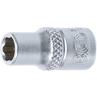 Steckschlüssel-Einsatz Super Lock | Antrieb Innenvierkant 6,3 mm (1/4") | SW 6 mm