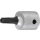 Bit-Einsatz | Antrieb Innenvierkant 6,3 mm (1/4") | TS-Profil (für Torx Plus) mit Bohrung TS20