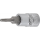 Bit-Einsatz | Antrieb Innenvierkant 6,3 mm (1/4") | T-Profil (für Torx) mit Bohrung T10