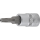 Bit-Einsatz | Antrieb Innenvierkant 6,3 mm (1/4") | T-Profil (für Torx) mit Bohrung T20