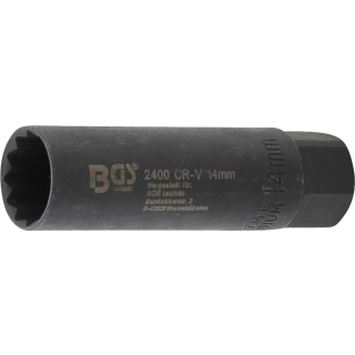 Zündkerzen-Einsatz Sechskant | Antrieb Innenvierkant 10 mm (3/8") | SW 14 mm