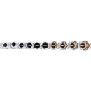 Steckschlüssel-Einsatz-Satz Sechskant, tief | Antrieb Innenvierkant 12,5 mm (1/2") | Zollgrößen | 10-tlg.