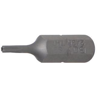 Bit | Antrieb Außensechskant 6,3 mm (1/4") | T-Profil (für Torx) mit Bohrung T7