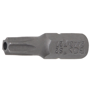 Bit | Länge 25 mm | Antrieb Außensechskant 6,3 mm (1/4") | T-Profil (für Torx) mit Bohrung T27