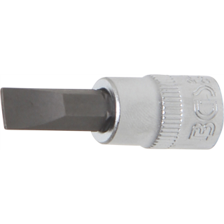 Bit-Einsatz | Antrieb Innenvierkant 6,3 mm (1/4") | Schlitz 7 mm