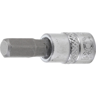 Bit-Einsatz | Antrieb Innenvierkant 6,3 mm (1/4") | Innensechskant 7 mm
