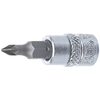 Bit-Einsatz | Antrieb Innenvierkant 6,3 mm (1/4") | Kreuzschlitz PZ0