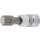 Bit-Einsatz | Antrieb Innenvierkant 6,3 mm (1/4") | Innenvielzahn (für XZN) M10