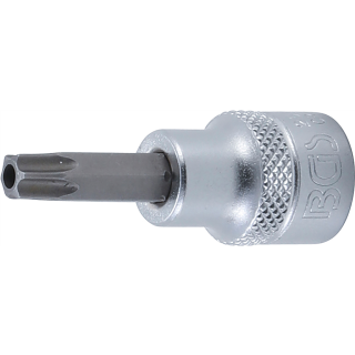 Bit-Einsatz | Antrieb Innenvierkant 10 mm (3/8") | T-Profil (für Torx) mit Bohrung T40