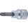Bit-Einsatz | Antrieb Innenvierkant 10 mm (3/8") | T-Profil (für Torx) mit Bohrung T40
