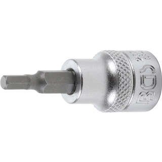 Bit-Einsatz | Antrieb Innenvierkant 10 mm (3/8") | Innensechskant 4 mm