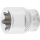 Steckschlüssel-Einsatz E-Profil | Antrieb Innenvierkant 10 mm (3/8") | SW E20