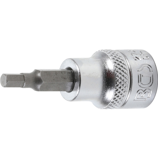 Bit-Einsatz | Antrieb Innenvierkant 10 mm (3/8") | Innensechskant 5/32"
