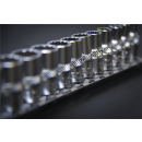 Steckschlüssel-Einsatz-Satz Zwölfkant | Antrieb Innenvierkant 6,3 mm (1/4") | Zollgrößen | 12-tlg.