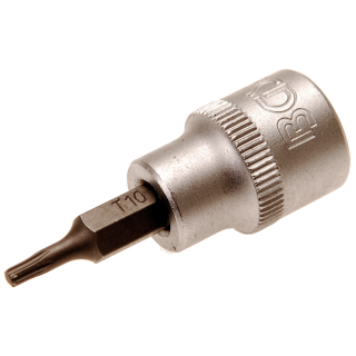 Bit-Einsatz | Antrieb Innenvierkant 10 mm (3/8") | T-Profil (für Torx) T10