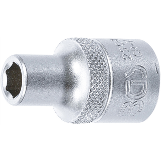 Steckschlüssel-Einsatz Sechskant | Antrieb Innenvierkant 12,5 mm (1/2") | SW 8 mm