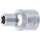 Steckschlüssel-Einsatz Sechskant | Antrieb Innenvierkant 12,5 mm (1/2") | SW 8 mm