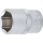 Steckschlüssel-Einsatz Sechskant | Antrieb Innenvierkant 12,5 mm (1/2") | SW 19 mm