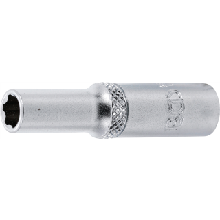 Steckschlüssel-Einsatz Super Lock, tief | Antrieb Innenvierkant 6,3 mm (1/4") | SW 6 mm