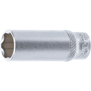 Steckschlüssel-Einsatz Super Lock, tief | Antrieb Innenvierkant 6,3 mm (1/4") | SW 13 mm