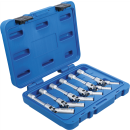 Universal Glühkerzen-Gelenkschlüssel-Satz, Sechskant | Antrieb Innenvierkant 10 mm (3/8") | SW 8 - 16 mm | 6-tlg.