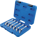 Universal Glühkerzen-Gelenkschlüssel-Satz, Sechskant | Antrieb Innenvierkant 10 mm (3/8") | SW 8 - 16 mm | 6-tlg.