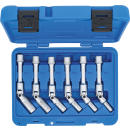 Universal Glühkerzen-Gelenkschlüssel-Satz, Sechskant | Antrieb Innenvierkant 10 mm (3/8") | SW 8 - 16 mm | 6-tlg.