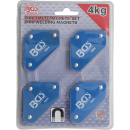 Mini-Magnethalter-Satz | 45° - 90° - 135° | 4-tlg.