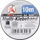 Multi-Klebeband | schwarz | 19 mm x 10 m