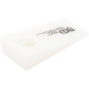 Zierleistenkeil mit Loch | 100 x 45 mm