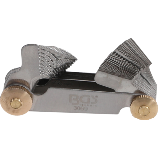 Doppel-Gewindeschablone, 52 Blatt | metrisch 0,25 - 6,0 mm, Whitworth 4G - 62G