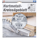 Hartmetall-Kreissägeblatt | Ø 210 x 30 x 2,6 mm | 40 Zähne