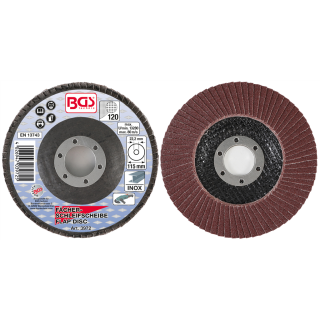 Fächer-Schleif-Scheibe | Ø 115 mm | K 120