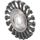 Scheibenbürste / Zopfrundbürste | Ø 115 mm