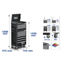 Werkstattwagen Profi Standard Maxi | 12 Schubladen | mit...