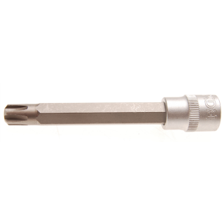 Bit-Einsatz | Länge 100 mm | Antrieb Innenvierkant 10 mm (3/8") | Keil-Profil (für RIBE) M8