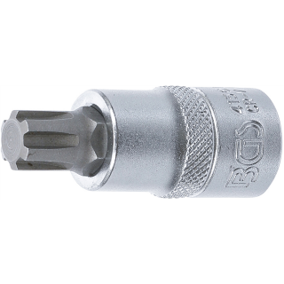Bit-Einsatz | Antrieb Innenvierkant 12,5 mm (1/2") | Keil-Profil (für RIBE) M12