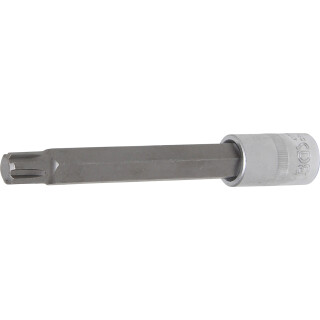 Bit-Einsatz | Länge 140 mm | Antrieb Innenvierkant 12,5 mm (1/2") | Keil-Profil (für RIBE) M13