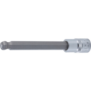 Bit-Einsatz | Länge 140 mm | Antrieb Innenvierkant 12,5 mm (1/2") | Innensechskant mit Kugelkopf 12 mm