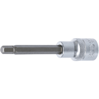 Bit-Einsatz | Länge 100 mm | Antrieb Innenvierkant 12,5 mm (1/2") | Innensechskant 7 mm