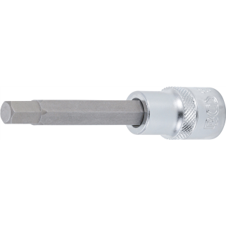 Bit-Einsatz | Länge 100 mm | Antrieb Innenvierkant 12,5 mm (1/2") | Innensechskant 9 mm